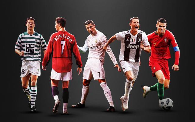 CR36！从小牛到老牛，C罗一直在进化！一直在征服！